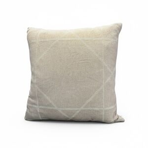 Dior White Wool-Cashmere Blend Fabric